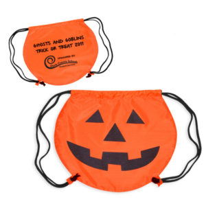Pumpkin Drawstring Backpack Cinch bag