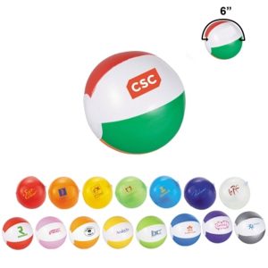 Mini Beach Balls 6" Solids and Translucents