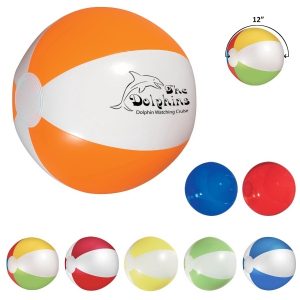 Beach Ball 22" diameter two-tone panels