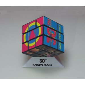 Puzzle Cube And Printed Display Stand