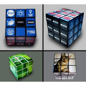 Puzzle Cube Full-Color Jumbo 4"