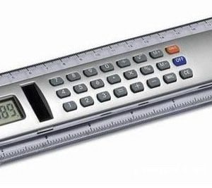 Calculator Ruler with LED Digital Display