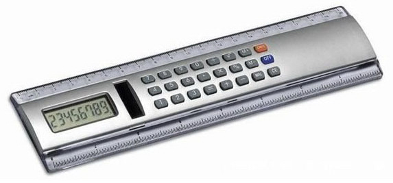 Ruler Calculator 8"