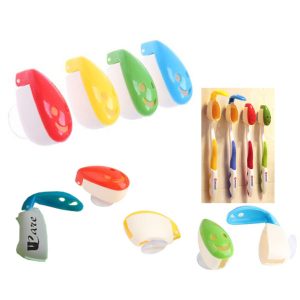 Toothbrush Cover Cap Smile Face Suction Mount