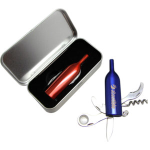 Mini Wine Bottle Opener Tool with Gift Tin