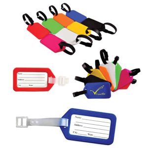 Luggage Tag With Buckle Strap
