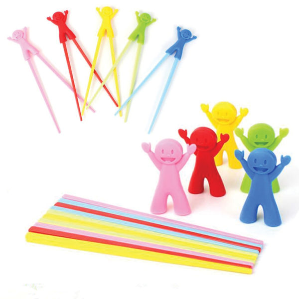 ChopSticks And Happy Person Topper