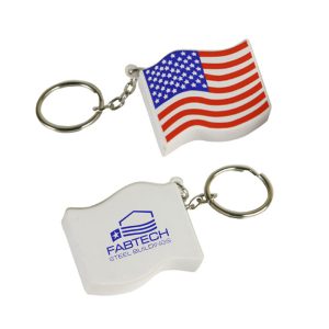 Mini Flag Stress Reliever Keychain