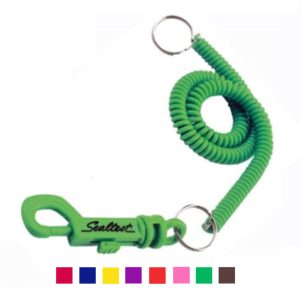 Casino Card Holder Coil with Swivel P-Clip 20"