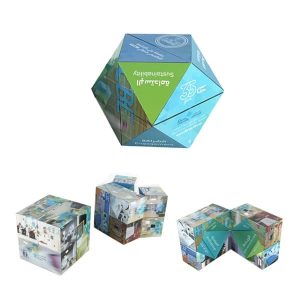 Diamond Puzzle Cube Folding Non-Magnetic 2.75"