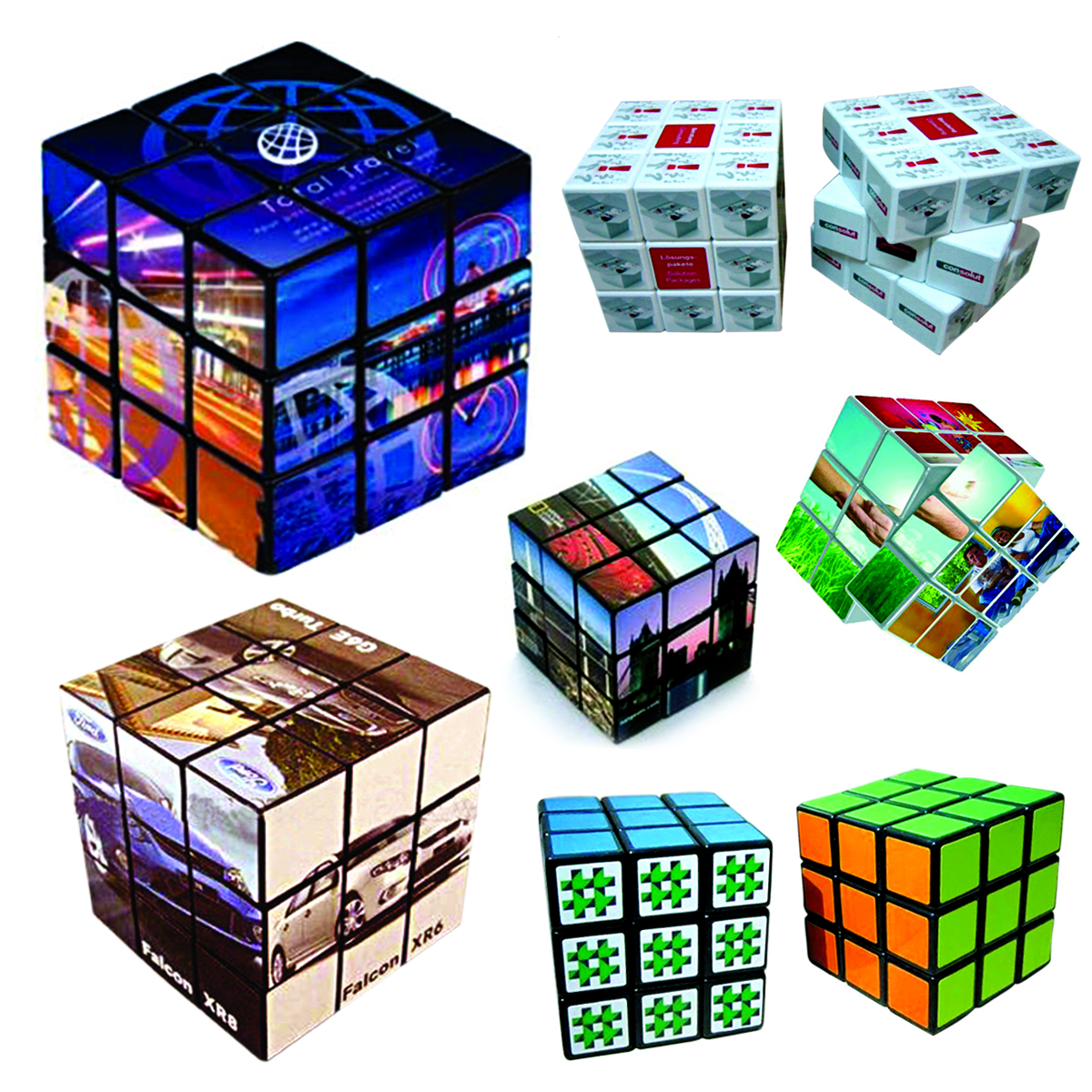 Puzzle Cube Custom 3D Full-color 2.75"