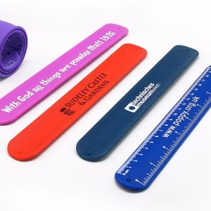 Silicone Snap Band Bracelet Ruler