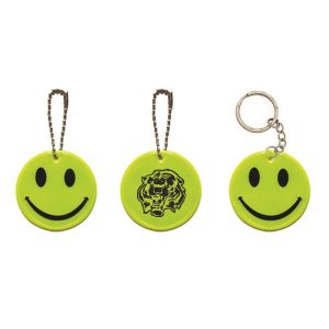 Smile Face Reflective Keychain
