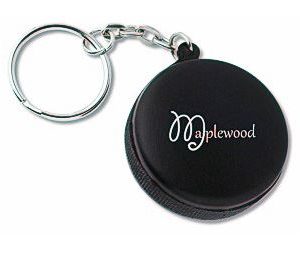 Mini Hockey Puck Squeeze Keychain
