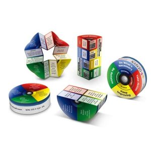 Puzzle Round Circle Custom Folding