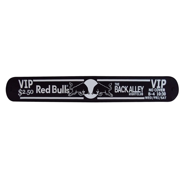 Silicone Slap Band Bracelet Wristband
