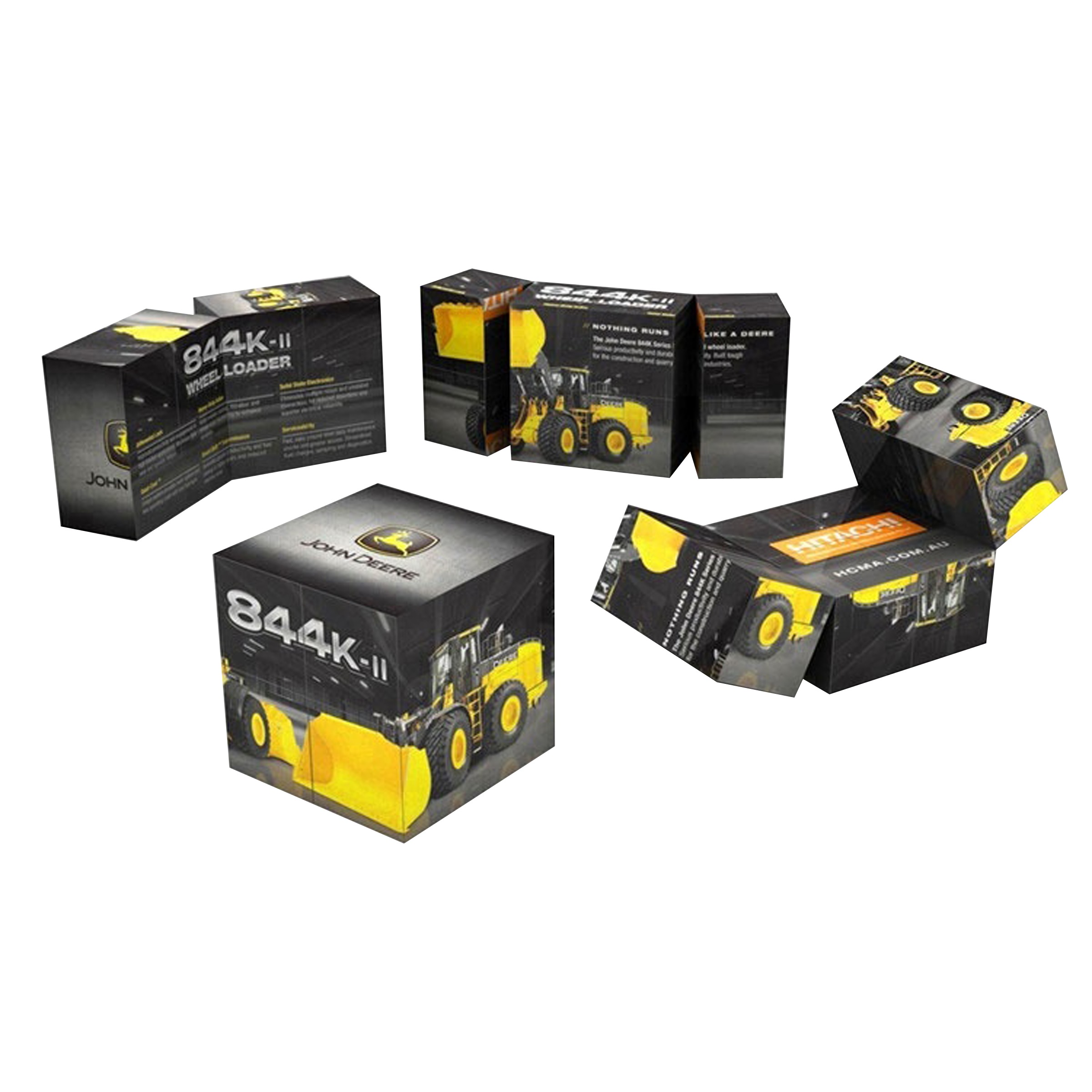Puzzle Cube Unfolding Magnetic 3.15"