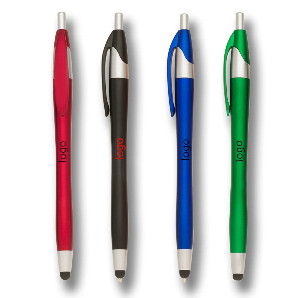 Pen and Stylus Click-Action Metallic
