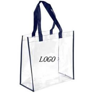 Clear Stadium Tote Handbag