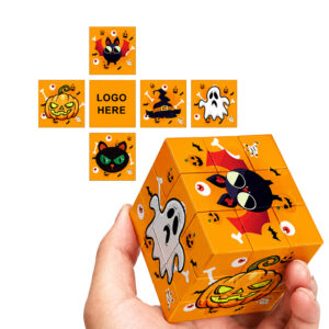 Halloween Themed Puzzle Cube Custom