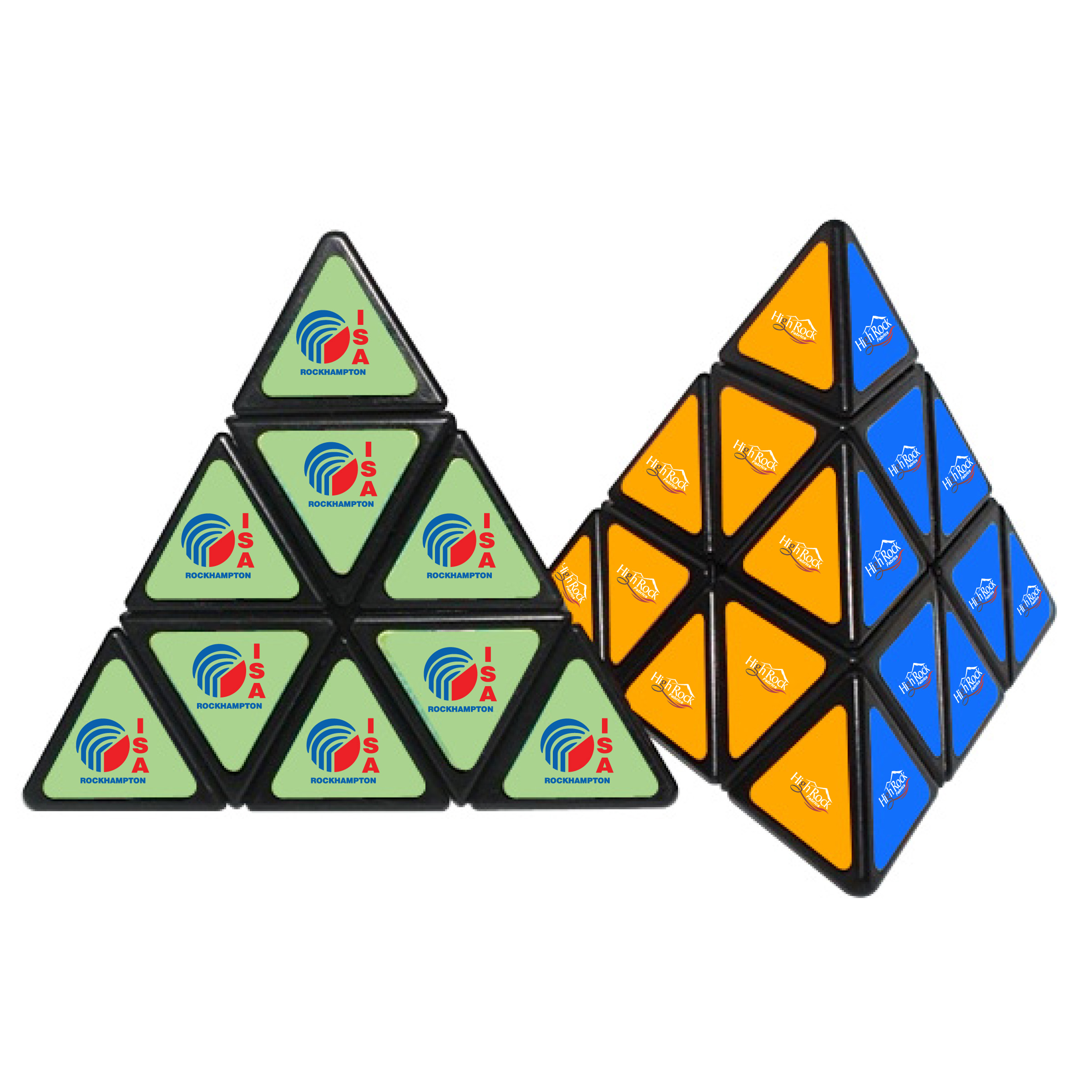Puzzle Cube Triangle Pyramid Custom Full-Color - Image 2