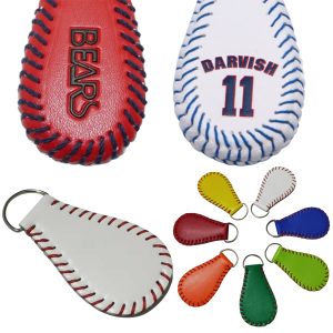 Custom Mini Baseball Softball Keyring