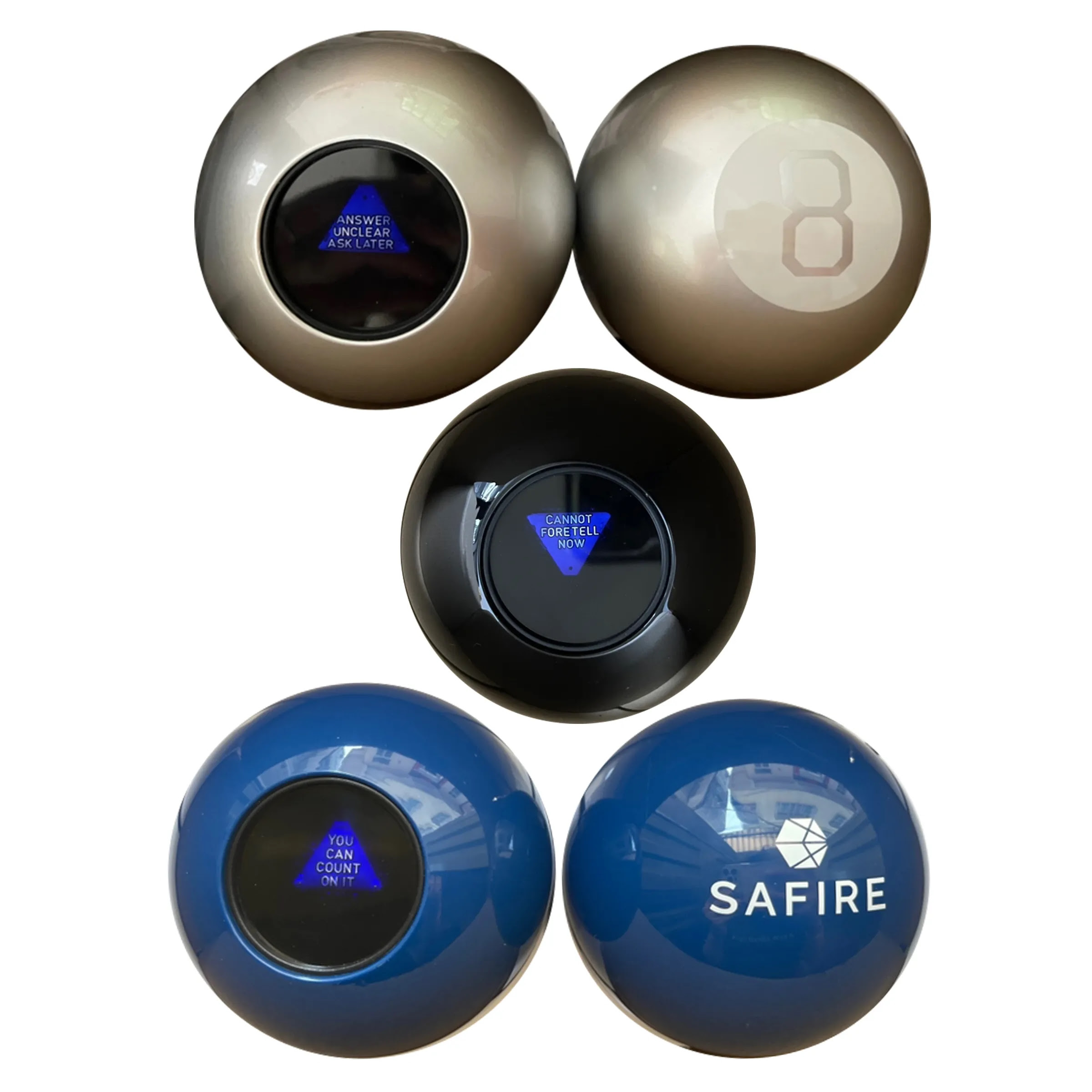 Fortune Telling Magic 8-Ball custom 4" - Image 2